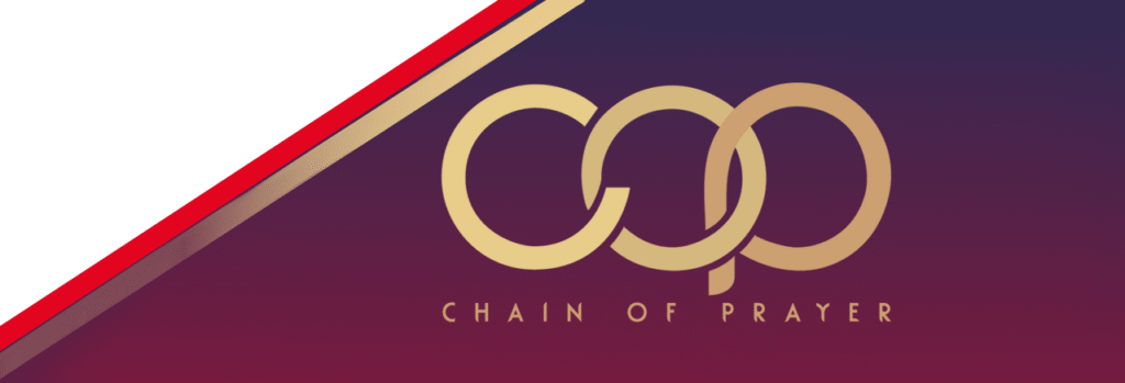 chain of prayer card