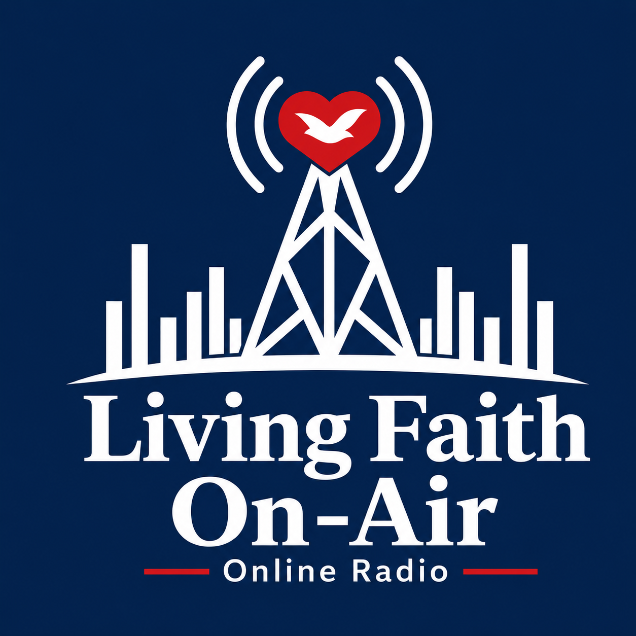 Living faith on air logo - Universal Church St Lucia